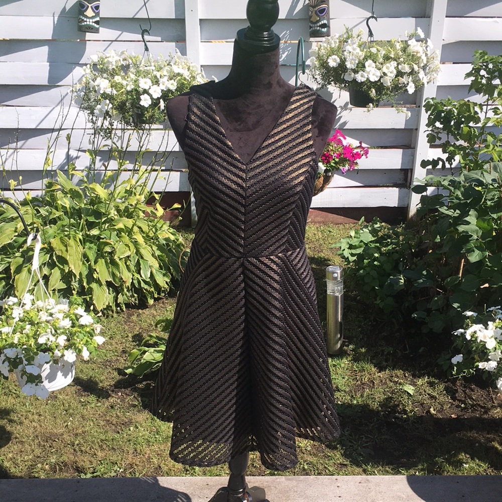 Beautiful black and gold dress